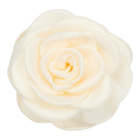 Small Satin Rose Klemme